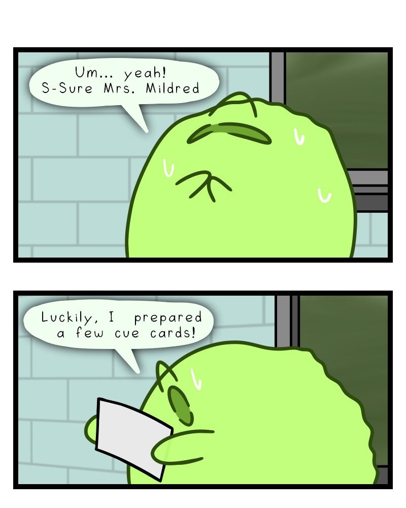 Life of a Highschool Slime - Episode 1, Page 9: Sophomore Year- Chapter 1